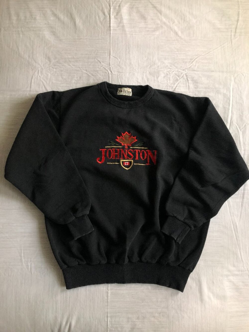 Oversized Embroidered Crewneck